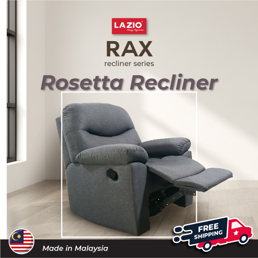 *READY STOCK!* RAX Recliner Lazio Roswell & Rosetta Adjustable Back