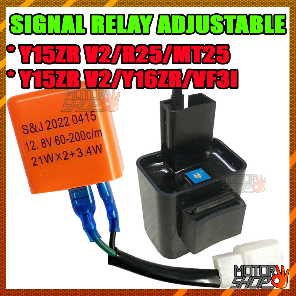 YAMAHA Y15ZR V2 VF3I Y16ZR R25 MT25 LED SIGNAL CONDENSER FLASHER RELAY