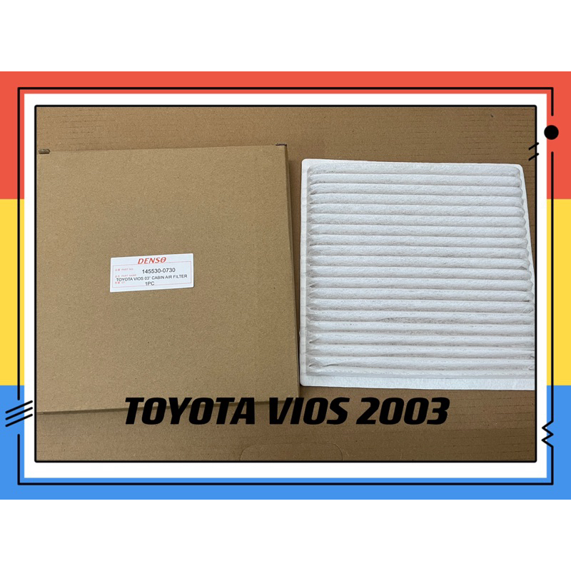 TOYOTA VIOS 2003 CAR AIR COND FILTER/HAWA DINGIN KERETA TAPIS/ready