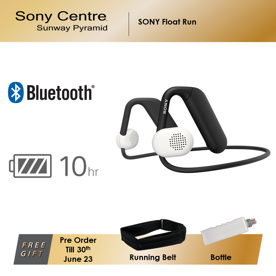 SONY Float Run | Bluetooth Connection | 10 Hour Battery Life | WI-OE610 ...