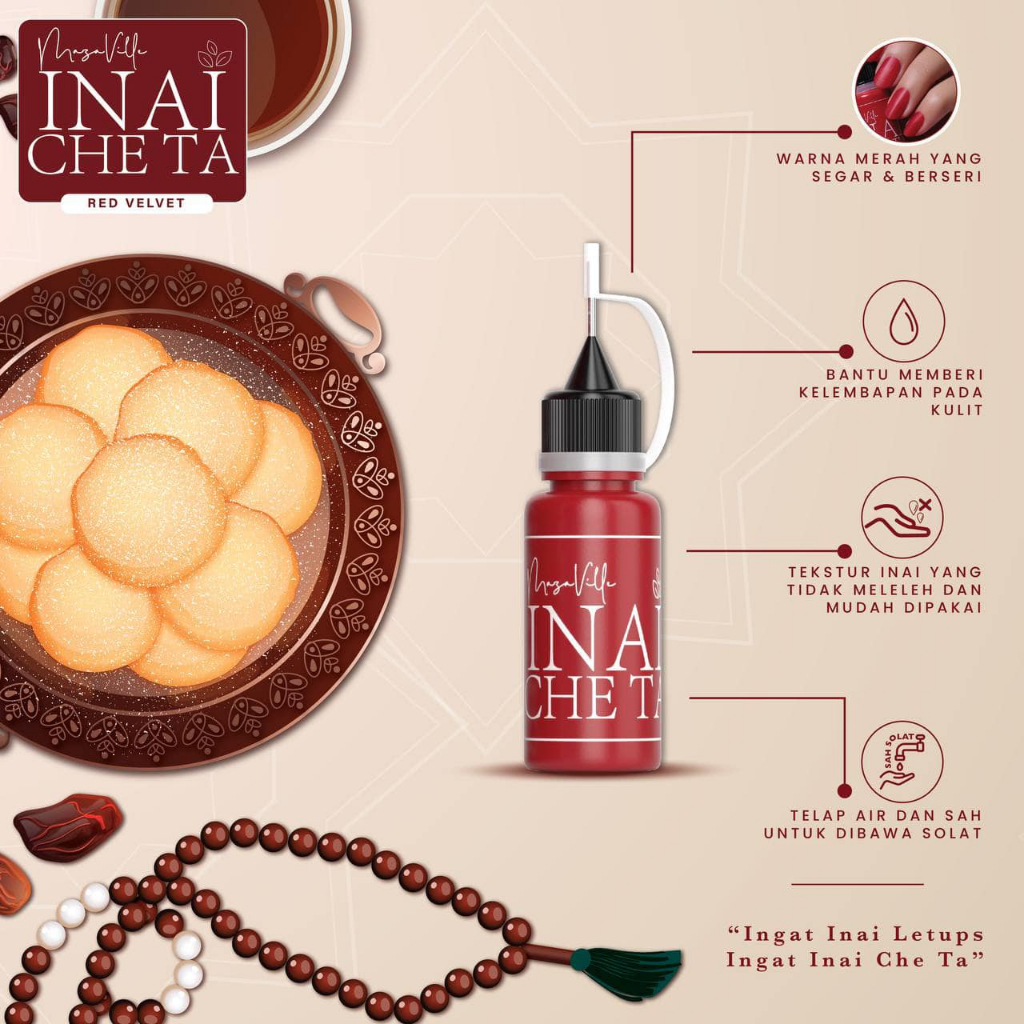 INAI CHE TA MAROON ROSE & RED VELVET - INAI CHETA ORIGINAL 💯 | Shopee ...