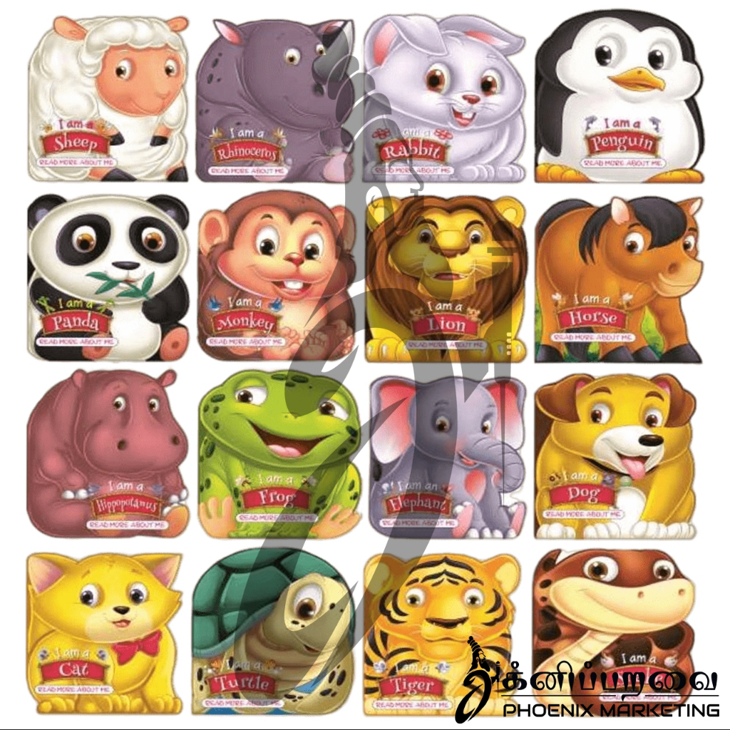 SHARPED ANIMAL STORY BOOKS FOR KIDS ( 06 AGES OLD) Shopee Malaysia