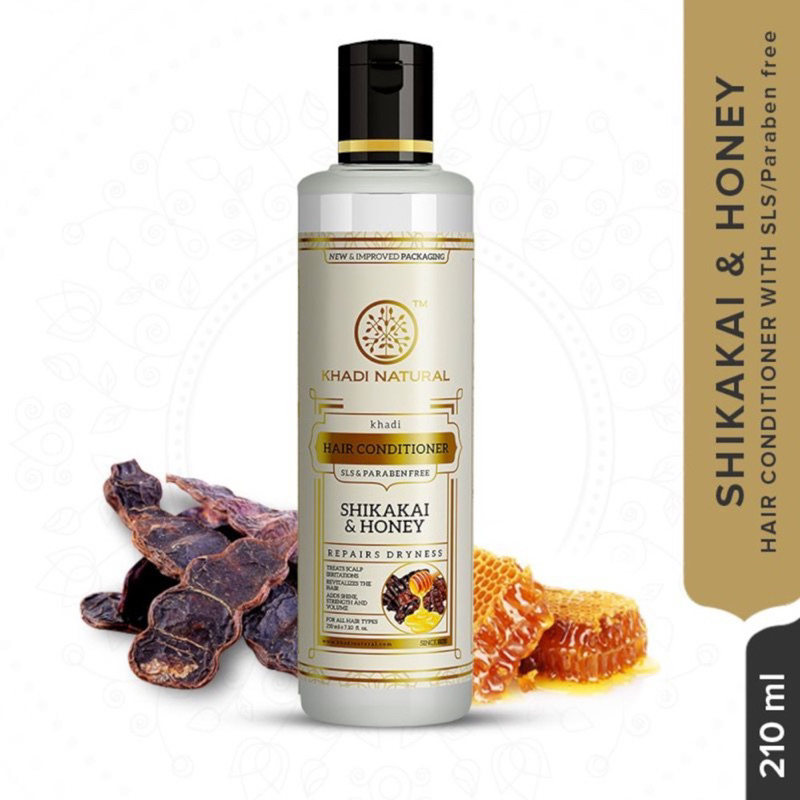 Khadi Natural Shikakai & Honey Hair Conditioner SLS & Paraben Free
