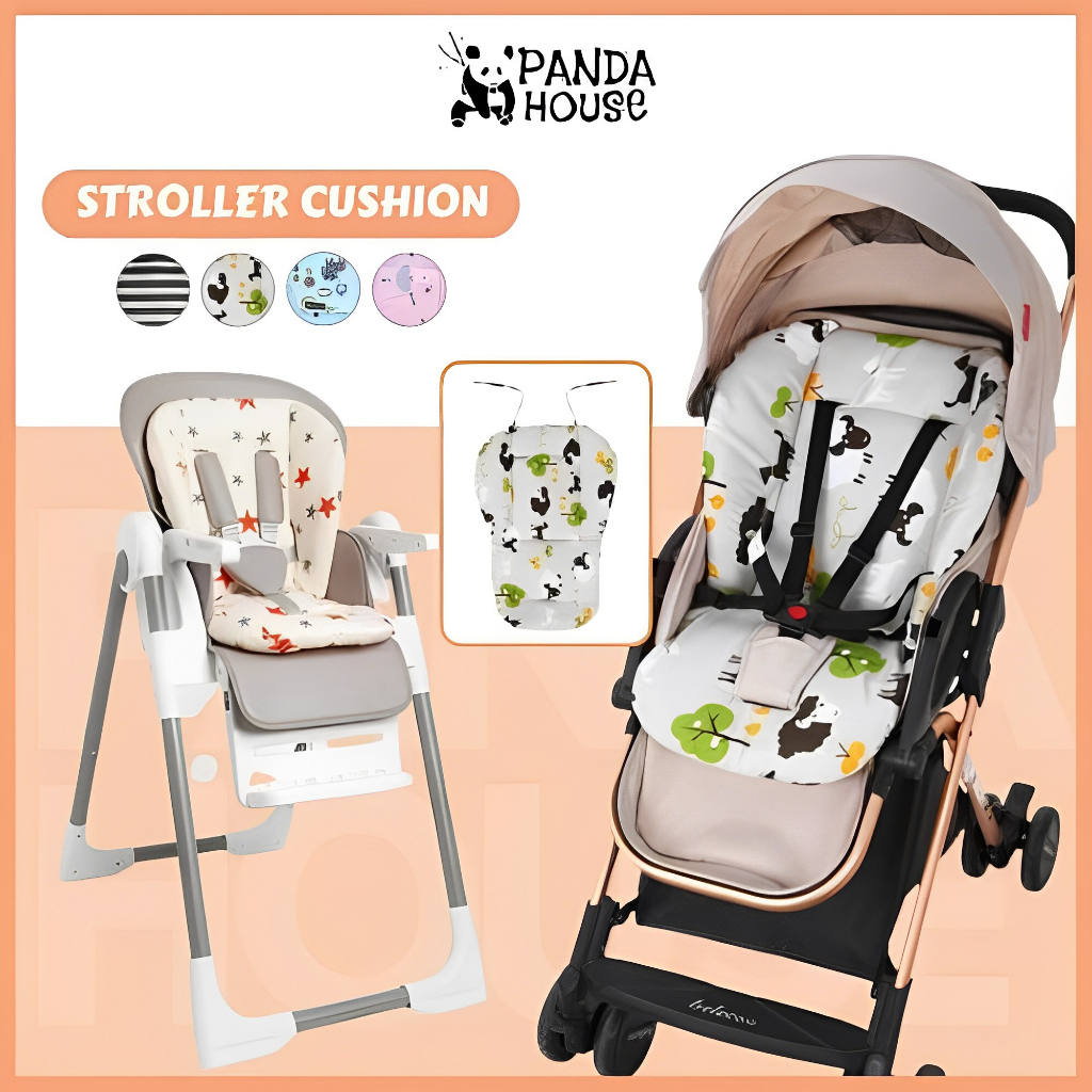 Baby Stroller Seat Cushion Fits Most Standard Baby Strollers and Car
