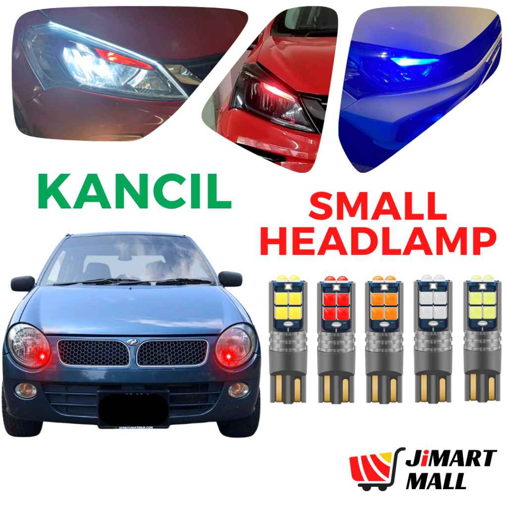 PERODUA KANCIL SMALL HEADLAMP LED BULB RGB Remote Head Lamp Light Lampu