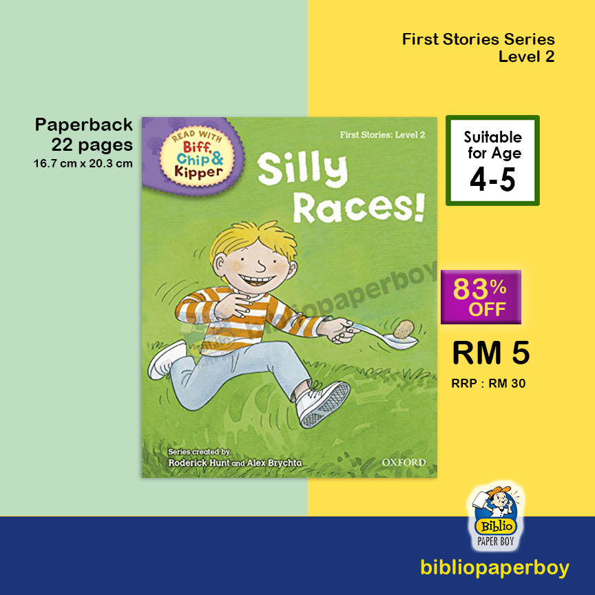 Oxford Read with Biff, Chip and Kipper First Stories : Level 2: Silly ...