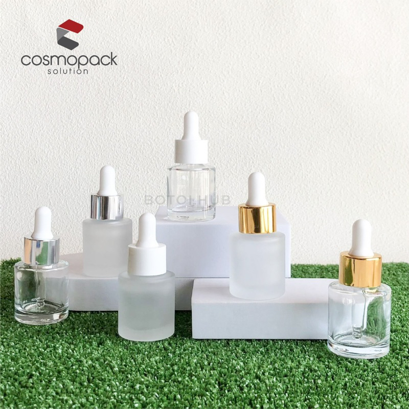 20ml Flatneck Dropper / Botol Serum GB95 GB101 GB102 GB124 | Shopee ...