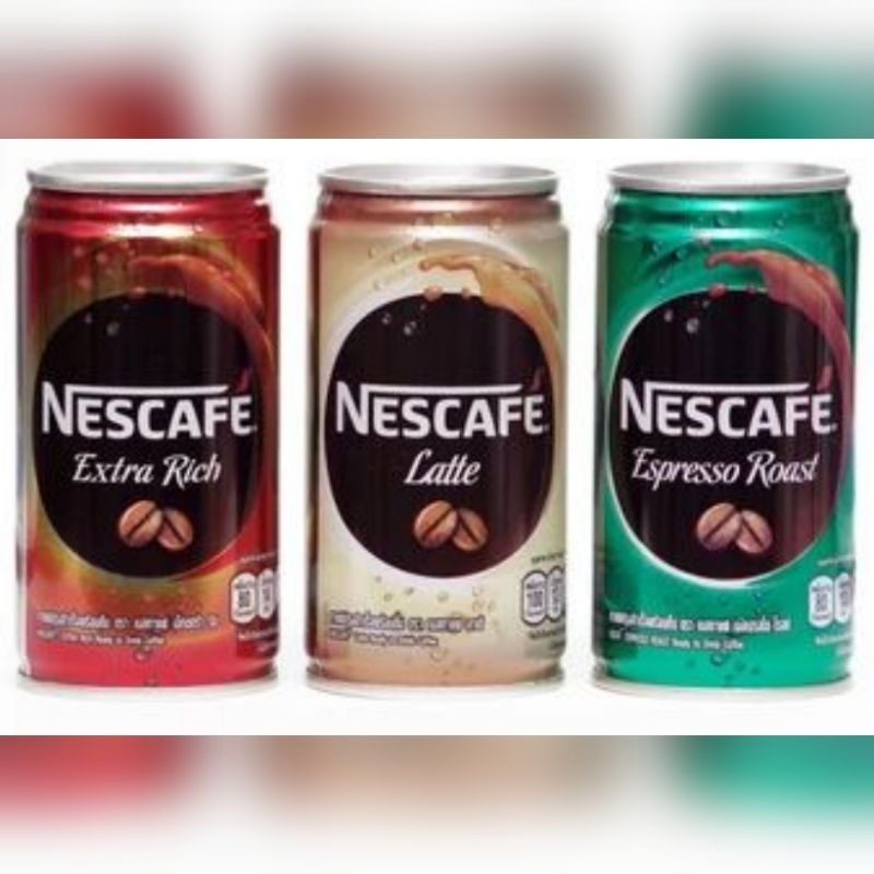 NESCAFÉ Ready to Drink Canned Thailand 180ml assorted Shopee Malaysia