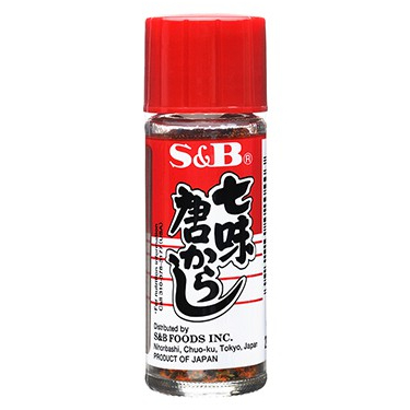 S&B Shichimi Nanami Togarashi 15g Japanese 7 Spice Powder (Assorted ...