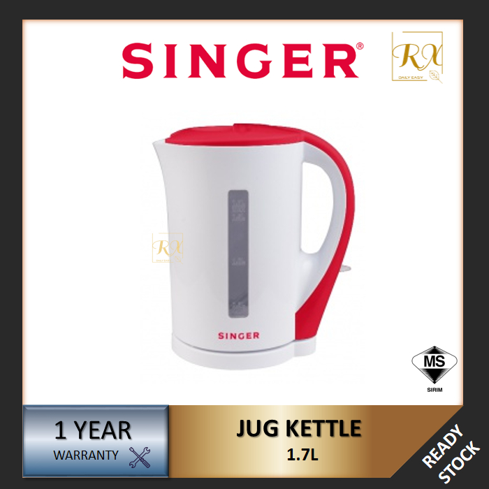 [BUBBLE WRAP] SINGER JUG KETTLE 1.7L JK176K Shopee Malaysia