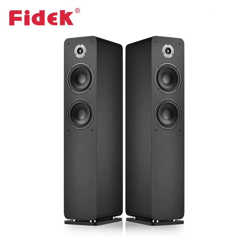 FIDEK HIFI Floor Standing Passive Dual 6.5" 3Way Studio Monitor TV