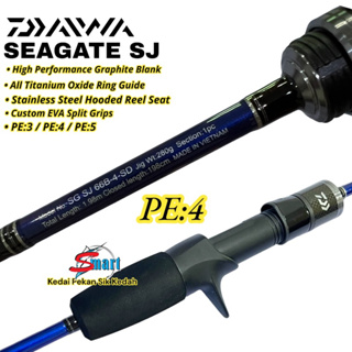 Daiwa Seagate SJ 18' Slow Jigging Overhead Rod Baitcast BC Jig