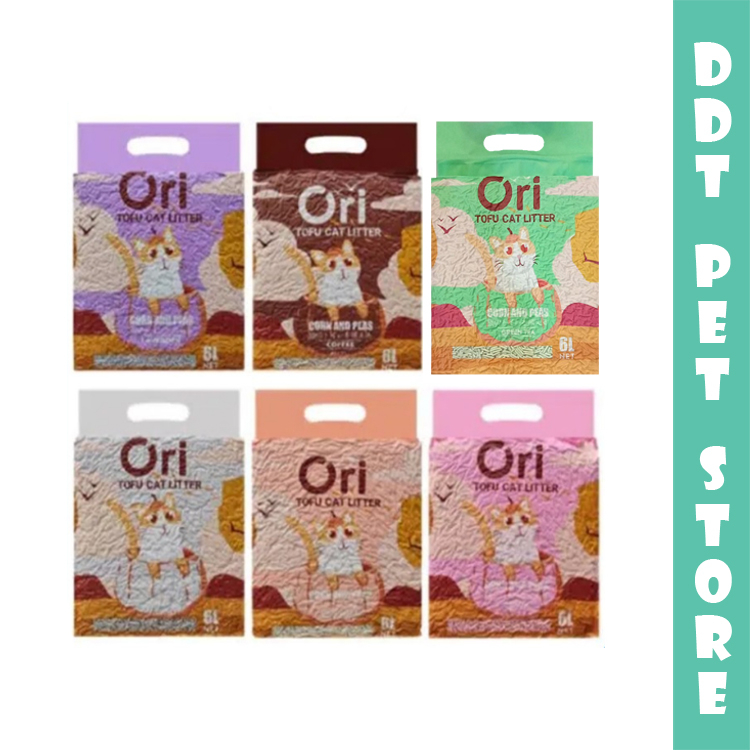 Ori Tofu Cat Litter Pasir Kucing Soya Tofu Litter (6L) Shopee Malaysia