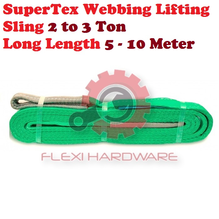 SuperTex Webbing Lifting Sling 2 to 3 Ton Long Length | Shopee Malaysia