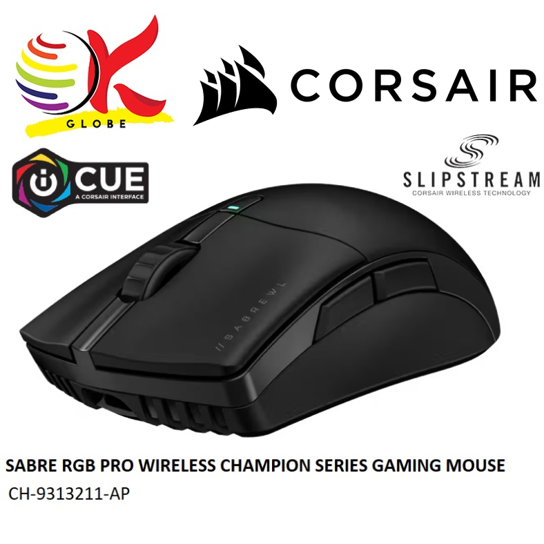 CORSAIR SABRE RGB PRO WIRELESS CHAMPION SERIES ULTRA-LIGHTWEIGHT FPS ...