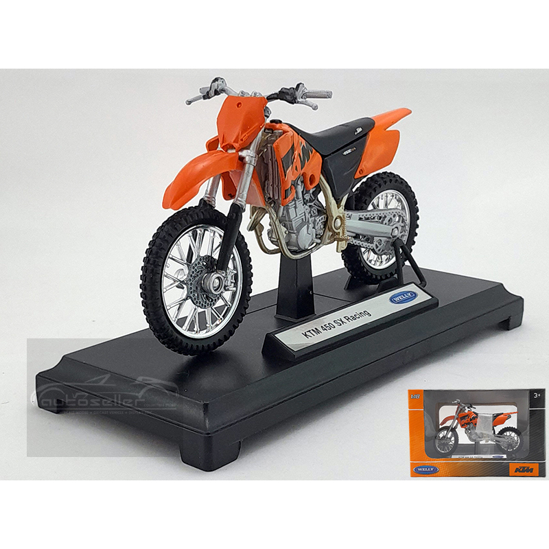 KTM 450 SX Racing Motocross Bike 118 Diecast metal motorcycle model
