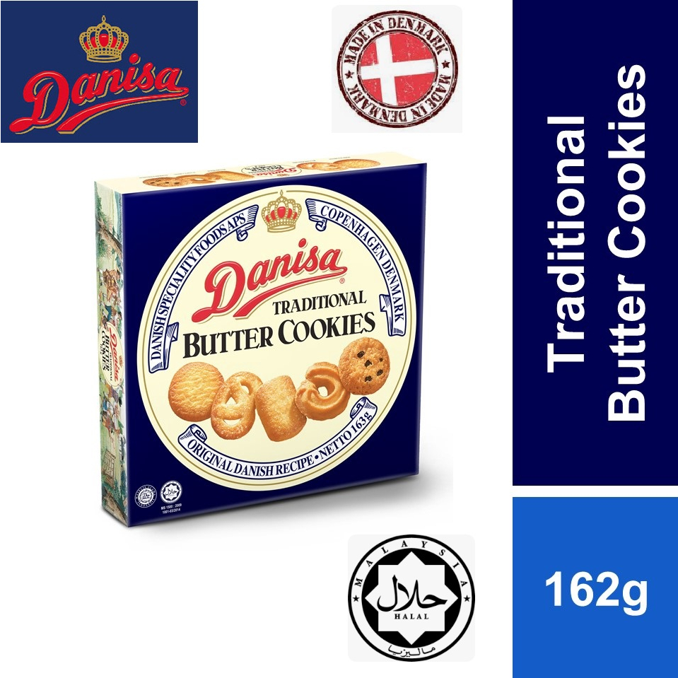 DANISA TRADITIONAL BUTTER COOKIES 162G [HALAL] Shopee Malaysia