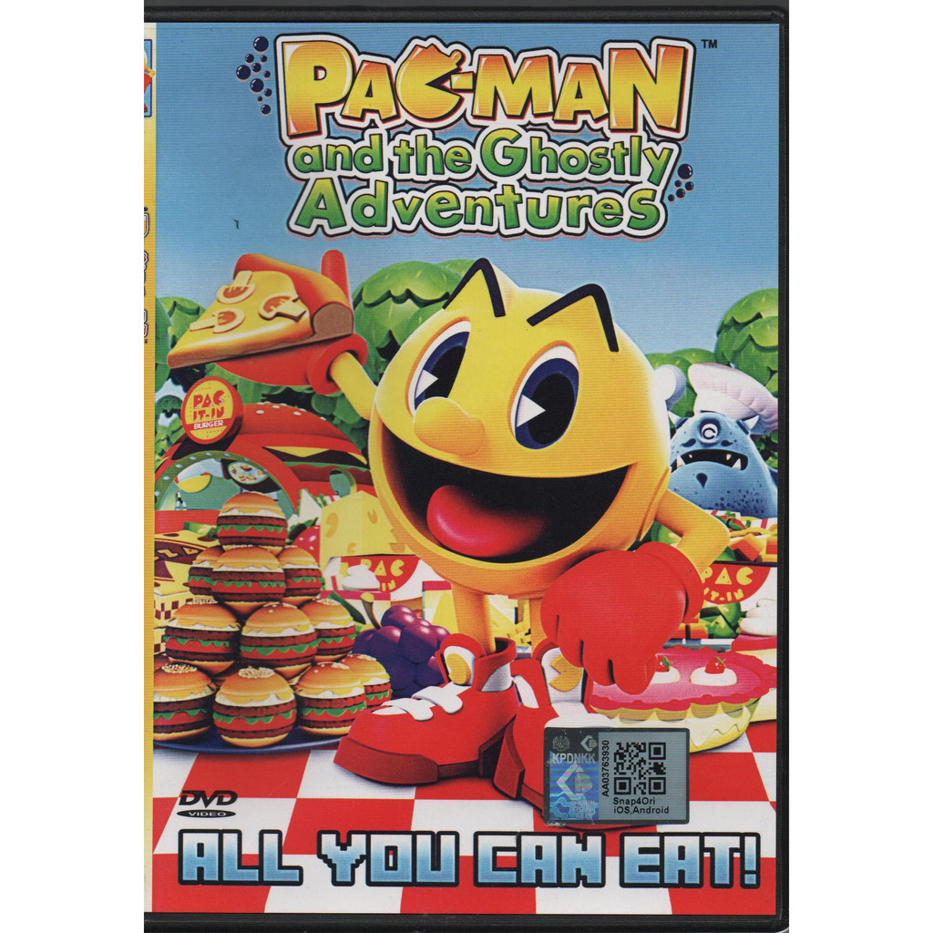 DVD Pac-Man And The Ghostly Adventures - All You Can Eat! | Shopee Malaysia