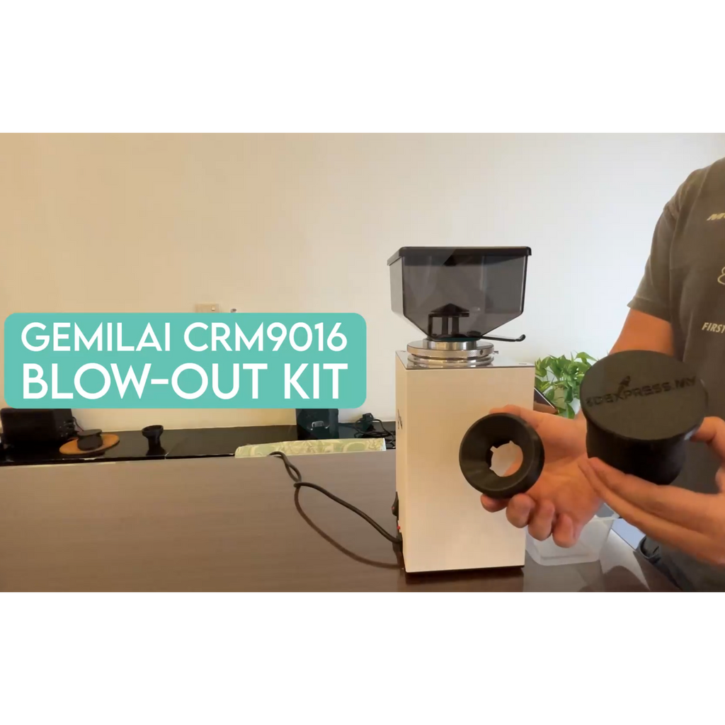 [3D PRINTED] Gemilai CRM9016 Grinder Single Dosing Blow Out Kit