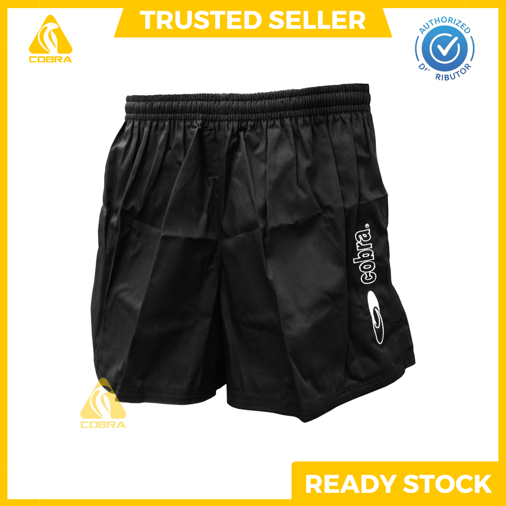Cobra Rugby Shorts Made from polyester Elastic waistband Seluar Pendek ...