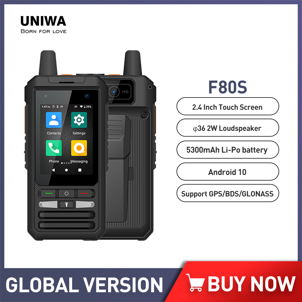 ANYSECU W8pro 4G POC Radio – Android 10, GPS, WiFi, Zello Ready