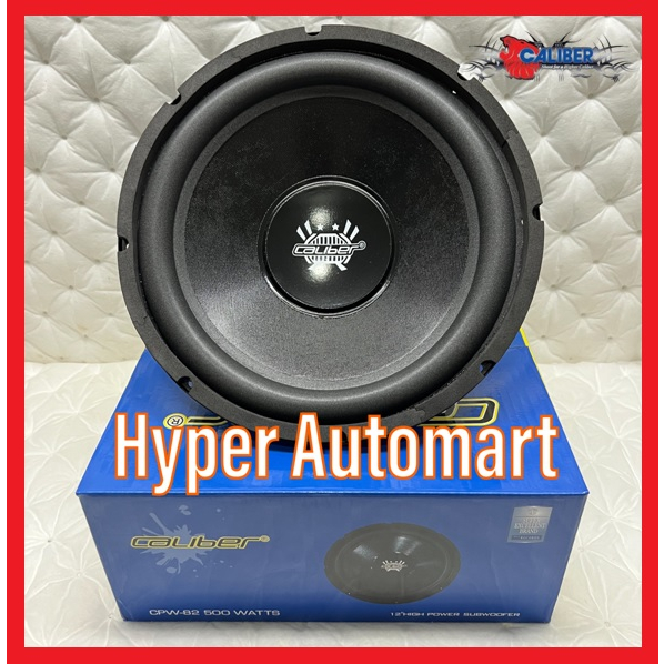 Caliber underseat hot sale subwoofer