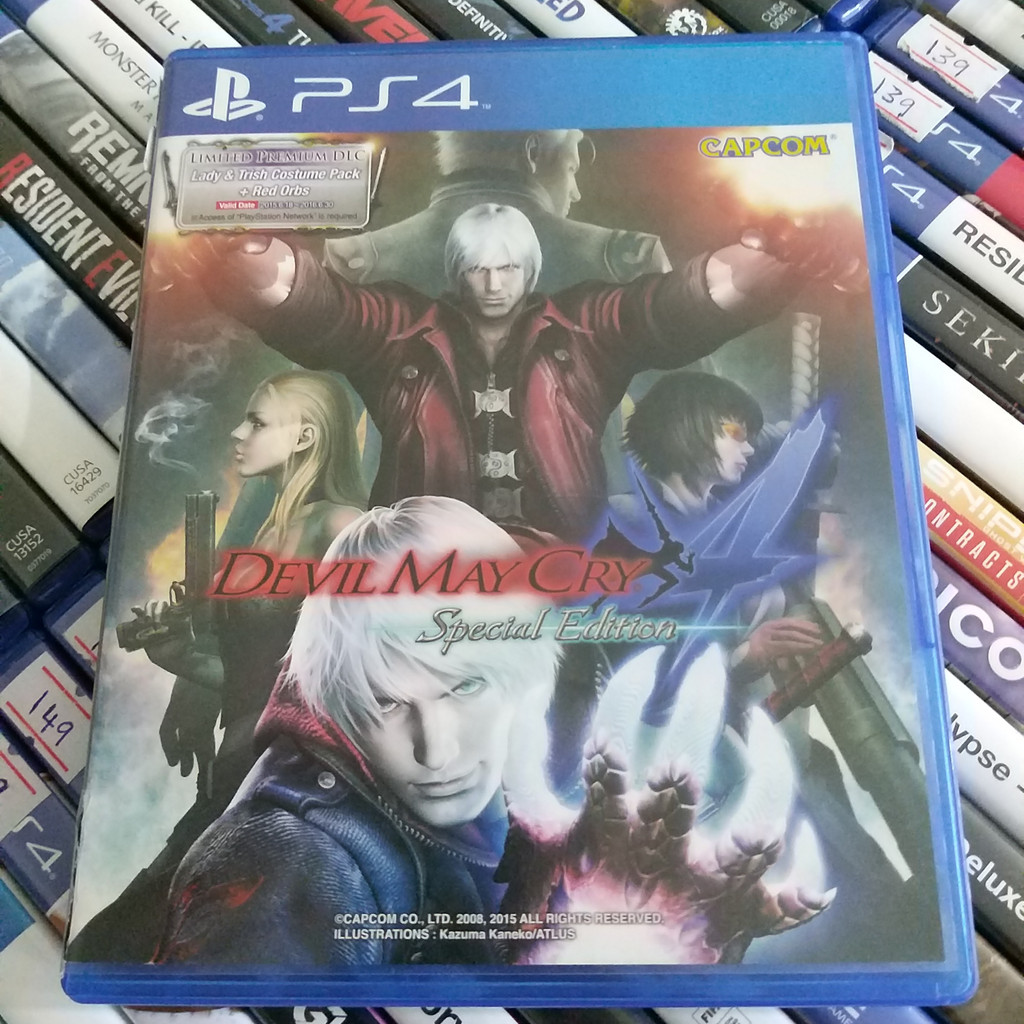 PS4 GAME DEVIL MAY CRY DMC 4 SPECIAL EDITION [USED] | Shopee Malaysia