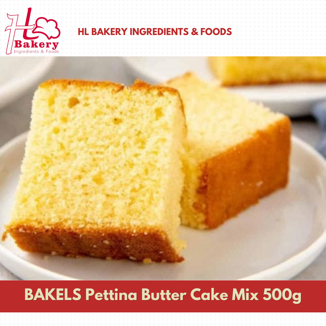 BAKELS Pettina Butter Cake Mix 500g Shopee Malaysia