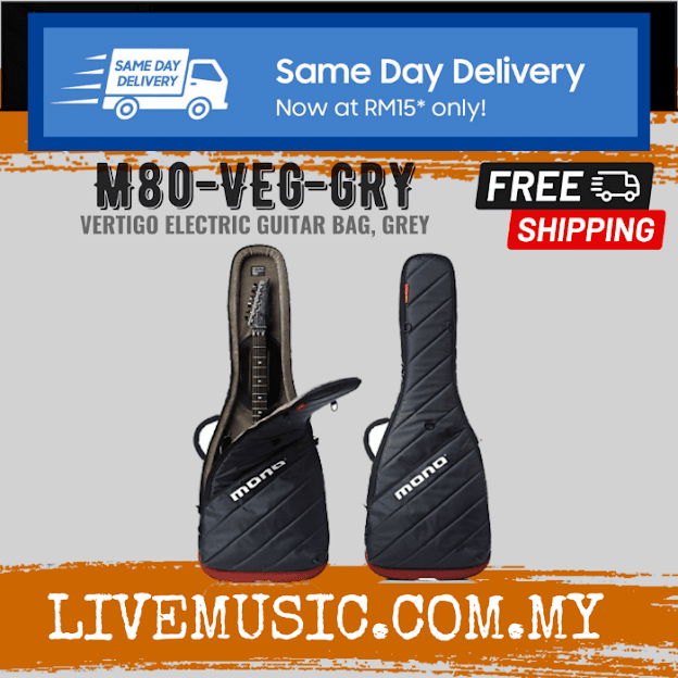 Mono M80 Vertigo Electric Guitar Case Grey (M80VEGGRY) Shopee