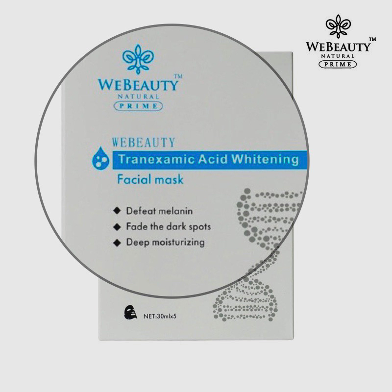 eauty Tranexamic Acid Whitening Facial Mask (5x30ml) Shopee Malaysia