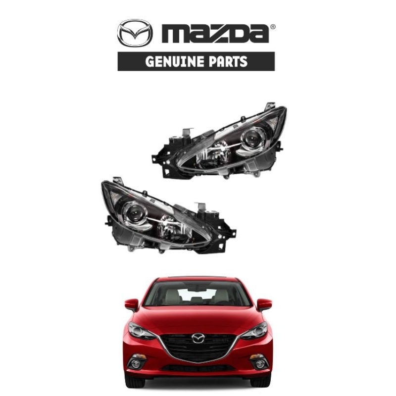 MAZDA 3 SKYACTIVE 2013-2016 FRONT HEAD LAMP NO HID | Shopee Malaysia