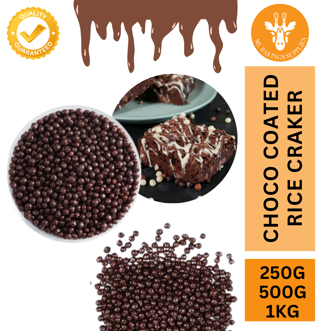 [READY STOCK] CHOCOLATE COATED RICE CRACKER CHOCOLATE CRISPY BALL 250g