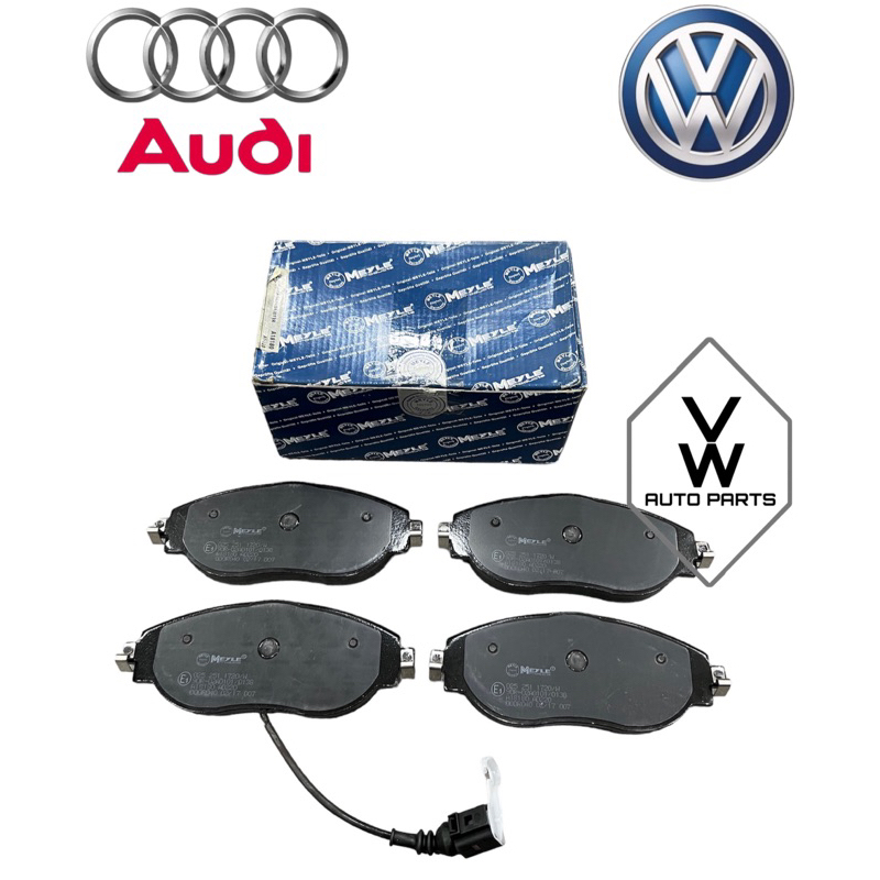 ( 100% MEYLE ) FRONT DISC BRAKE PAD VOLKSWAGEN SHARAN 4MOTION TIGUAN ...