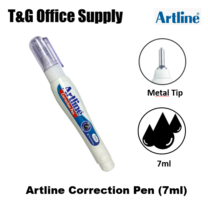 Artline Correction Pen (7ml)/Correction pen/Liquid ECRP7 Shopee Malaysia
