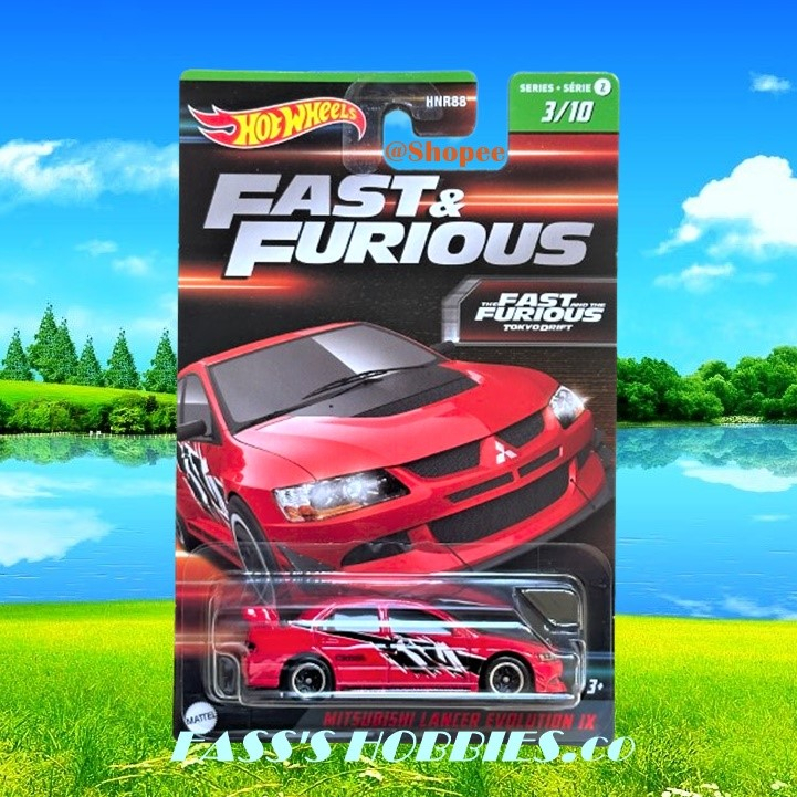 Hot Wheels Fast & Furious Mitsubishi Lancer Evolution IX