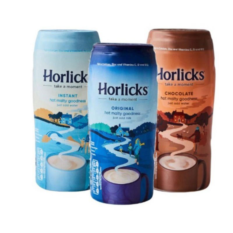 Horlicks Instant Malt Powder (500g) & Dolce Gusto Compatible Pods