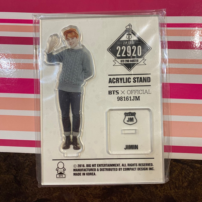 BTS 2期 2ND MUSTER 17520 アクリルスタンド jimin