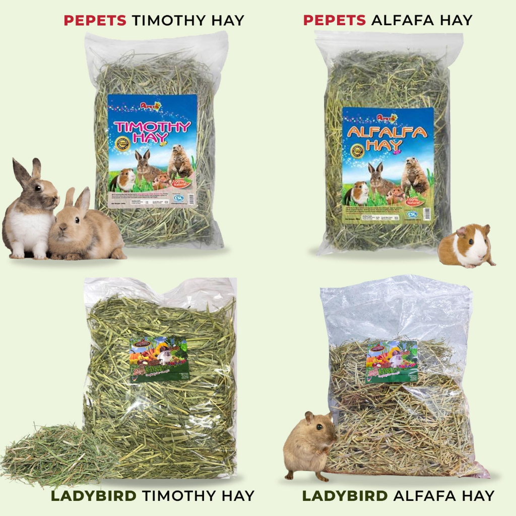 View of Premium Grade Alfalfa Timothy Hay 500g/1kg - for Rabbits, Guinea Pigs ...