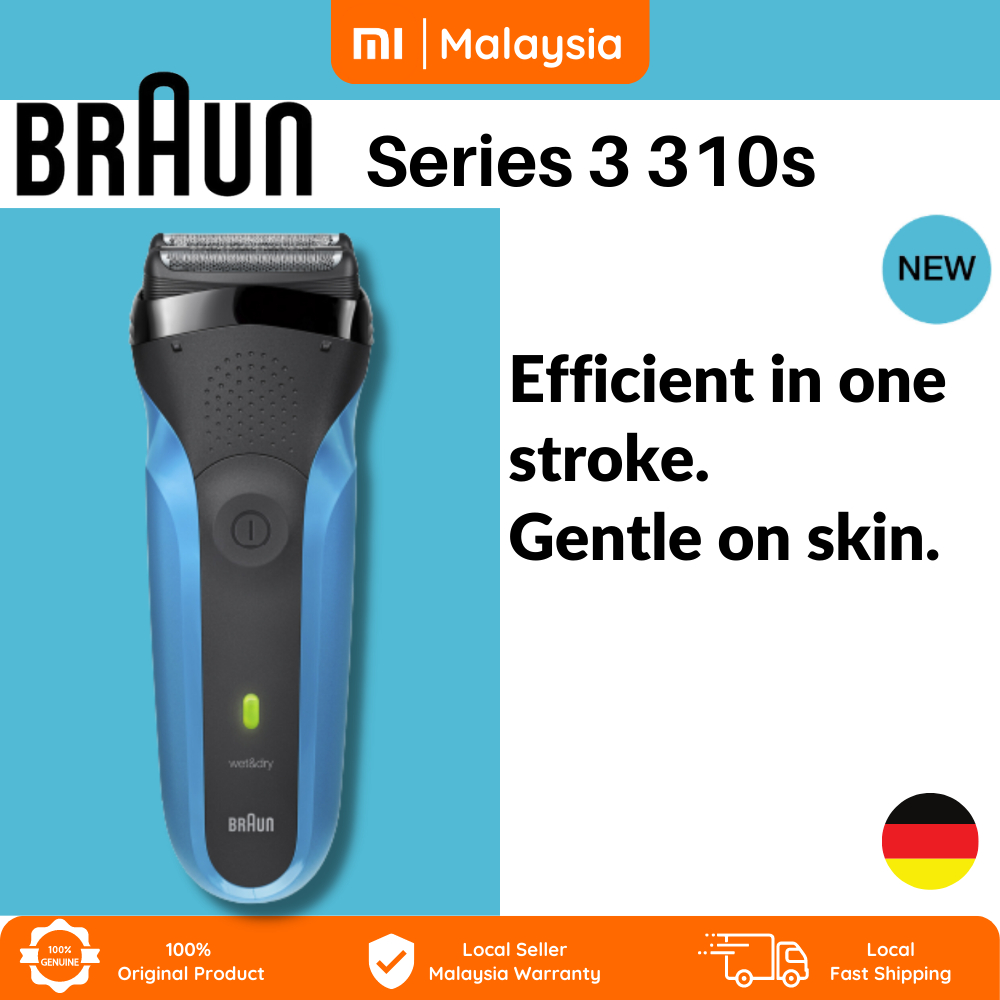 Braun Series 3 310s Wet & Dry Men Shaver | Shopee Malaysia