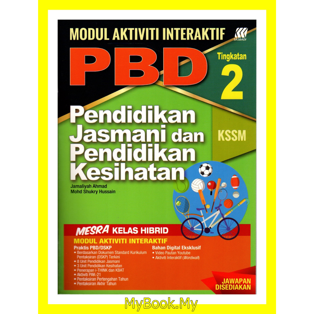 *BARU* MyB Buku Latihan : Modul Aktiviti Interaktif PBD Tingkatan 2 ...