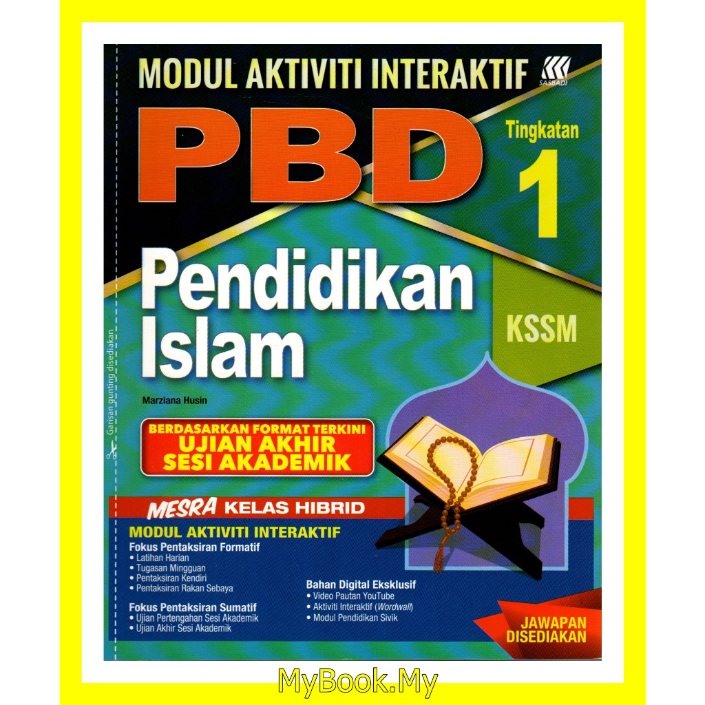 *BARU* MyB Buku Latihan : Modul Aktiviti Interaktif PBD Tingkatan 1 ...