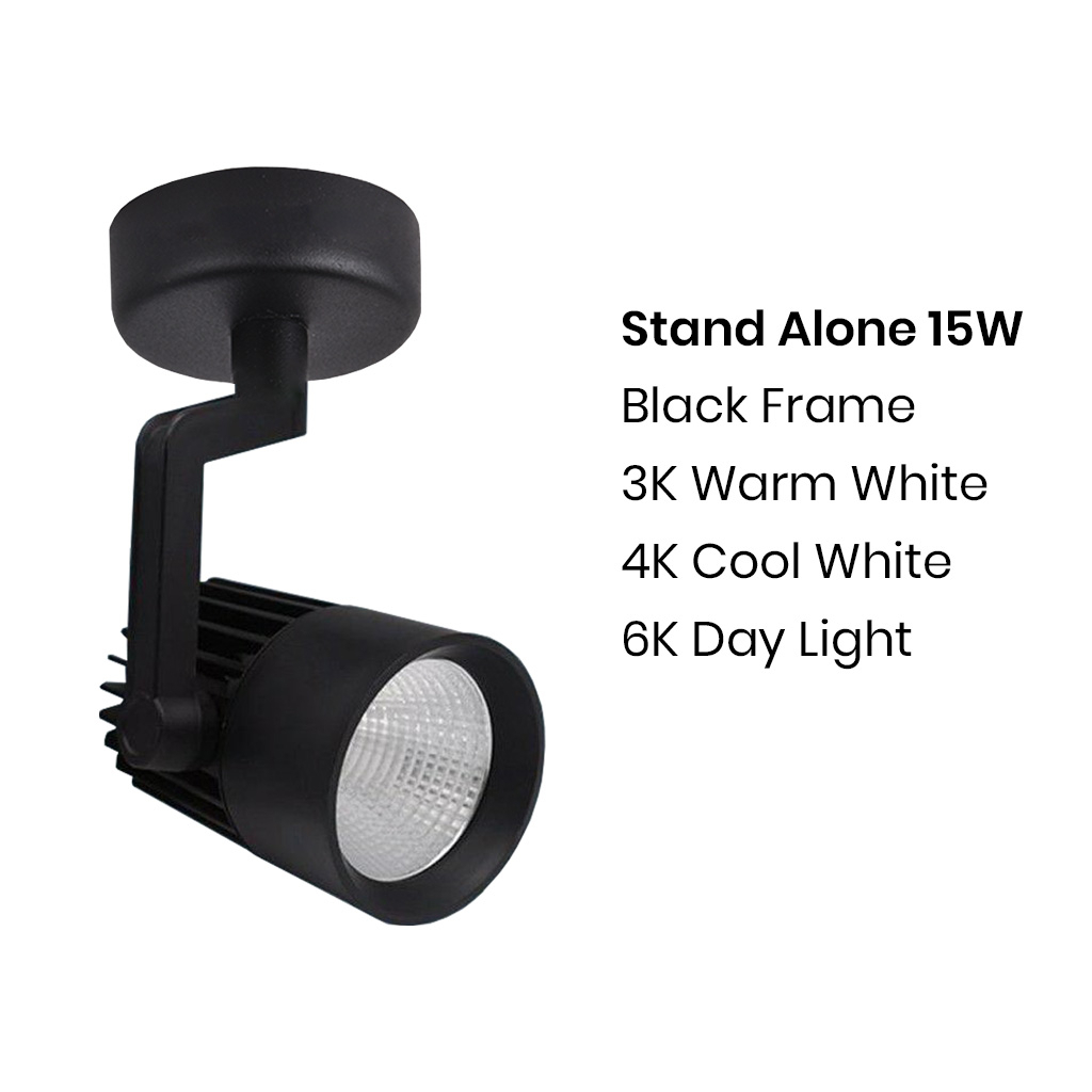 K2 VIVIDWAYS TRACK LIGHT & STAND ALONE LIGHT (H218) 15 OR 30W / BLACK OR  WHITE | Shopee Malaysia