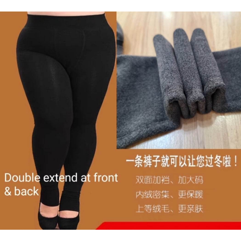 Women Winter Plus Size Thermal Thicker Leggings wear up to -10