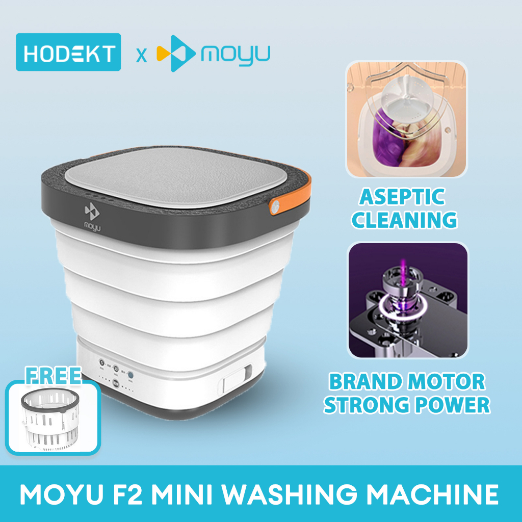HODEKTMoyu Mini Washing Machine mesin busuh Folding Washing Machine