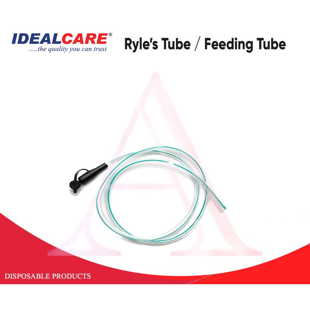 Idealcare Ryle's Tube/ Feeding Tube(Tiub Ryle/ Tiub Suapan) Shopee
