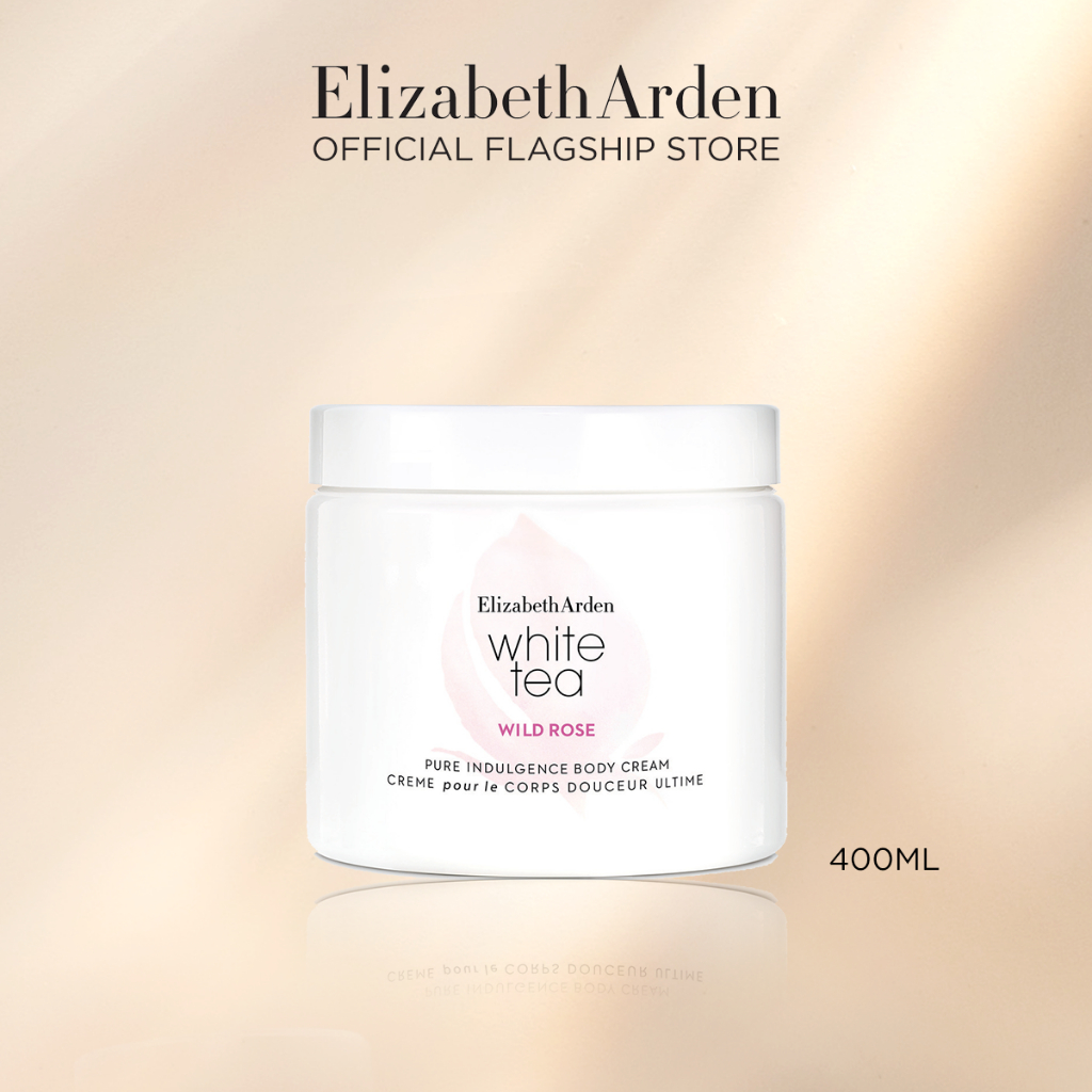 White Tea Wild Rose 400ml Body Cream main image 1