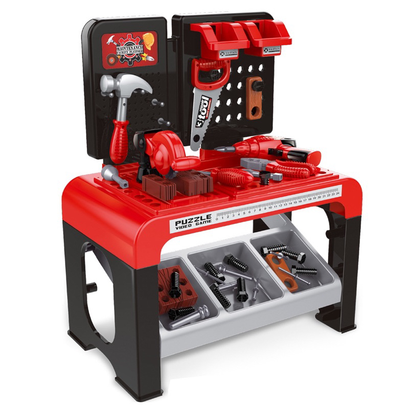 Professional Repairman 46 pcs workbench Tools Set Tool bench Pretend ...