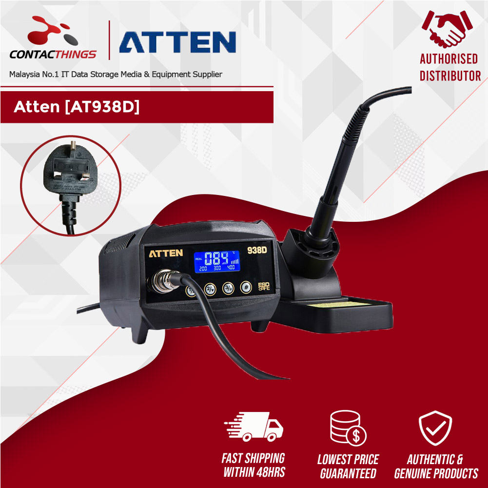 ATTEN AT938D 60W Digital & LeadFree Soldering Station with DualWire