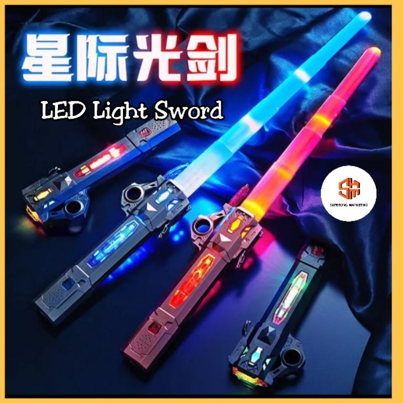 💥CHEAPEST💥LED Light Up Saber,Dual Light Sword 7 Colors Changeable with