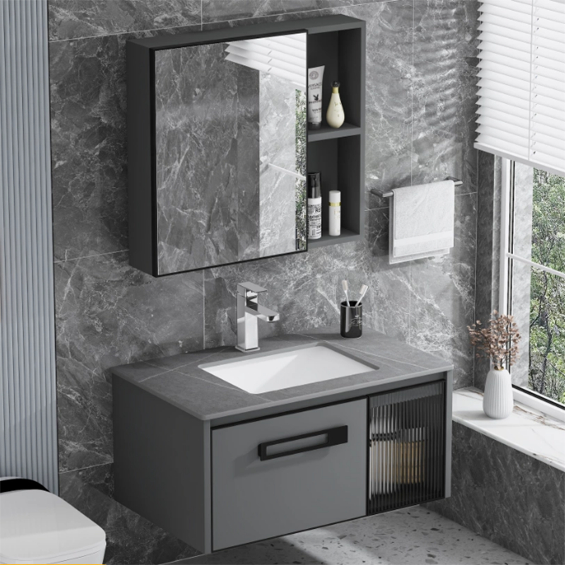 【61*41cm】Bathroom cabinet with mirror vanity cabinet bathroom Cabinet ...